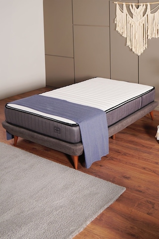 Kilim Mobilya Royal Lux Ortopedik Paket Yaylı Çıkarılabilir Pedli Yatak Baza Ve Başlık Dahil Değildir