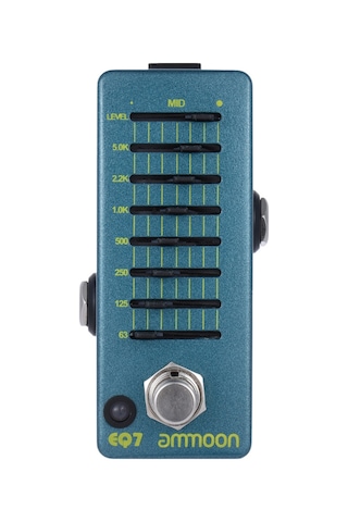 Ammoon Eq7 Mini Gitar Ekolayzer Efekt Pedalı 7-band I2585
