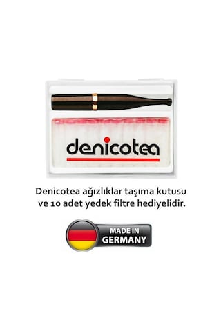 Denicotea 20241 Karbon Filtreli Sig. Ağızlığı 9Mm Siyah