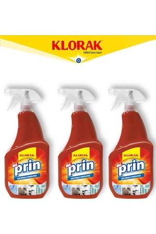 Nilprin Çok Amaçlı Temizleyici 750 Ml 3 Adet 3'lü Set