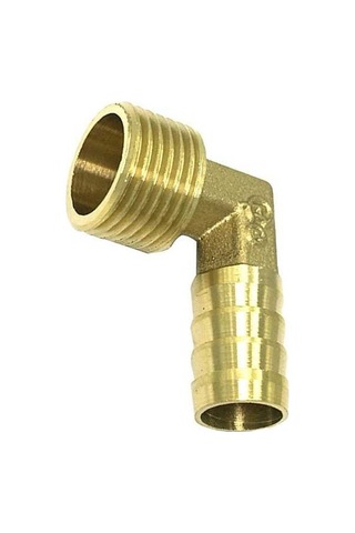 Pazly Suntek Pirinç Magideal Konu Inç Hızlı Derece Bağlantı 90 20mm-x-14mm 1/2 Nz 20 x 12 MM