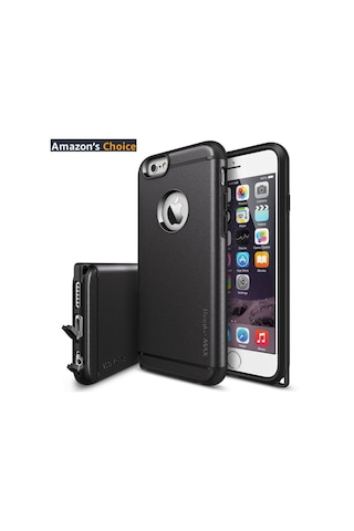 Ringke Max Apple Uyumlu iPhone 6s Plus/ 6 Plus İle Kılıf Black