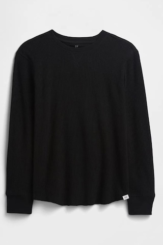 Gap V-ls Thermal Çocuk Tişört SIYAH
