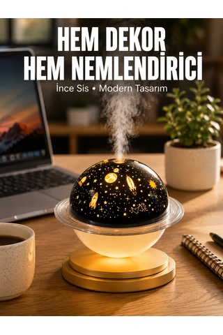 Hava Nemlendirici Renk Değiştiren Oda Kokusu Yıldızlı Projektör Aromatik 80595493