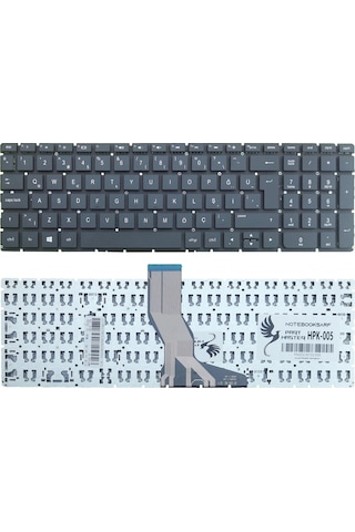 HP Uyumlu 15-au009nt (X7H08EA), 15-aw003nt (X5W84E) Klavye (Siyah TR)