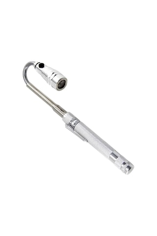Powermaster Mx-2808 Mıknatıslı 360 Derece Döner Başlıklı 3 Ledli Beyaz Işık El Feneri