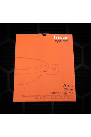 Titanyum Destekli Ultra Dayanıklı Yapışmaz Yüzey Sahan 20 Cm