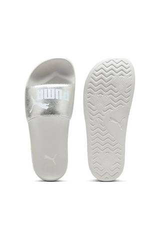 Puma 40484702 Leadcat 2.0 Metallıc Sılver Whıte Kadın Terlik GÜMÜŞ
