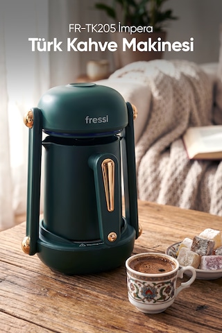 Fressi FR-TK205 Türk Kahve Makinesi Sesli Uyarı Sistemi