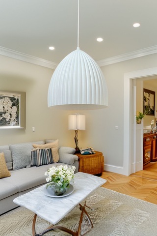 Modern Sarkıt Tekli Bohem Avize 23x27 Cm Salon Mutfak Oturma Odası Cafe Bar Çok Renkli