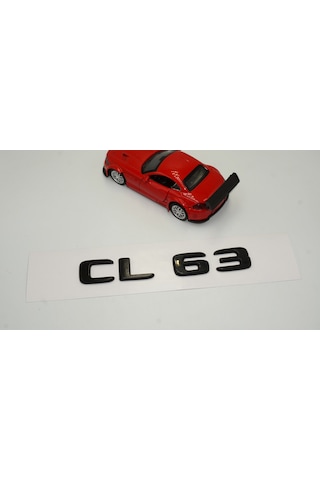 CL 63 Bagaj Parlak Siyah ABS 3M 3D Yazı Logo