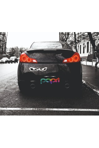 Asabi Gözler Sticker Baskı