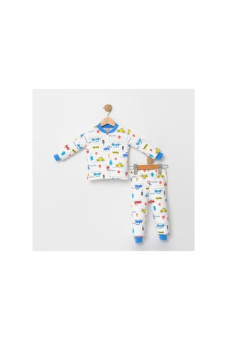 Melfa Erkek Çocuk Pijama Takımı mavi