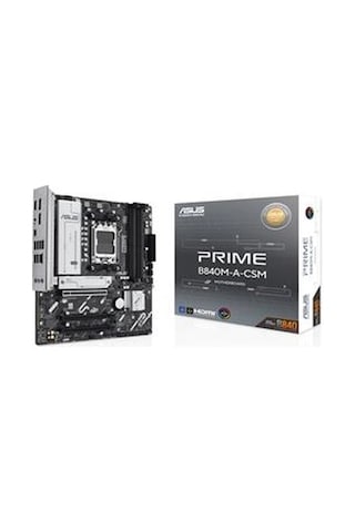 Asus Prime B840m-a-csm Amd B840 Am5 Ddr5 7600 2xdp Hdmı 3x M2 Usb3.2 Rgb Matx Anakart Kdo