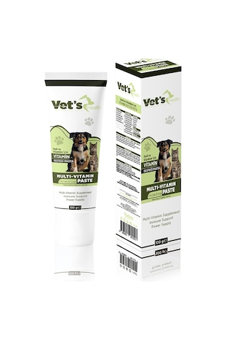 Vets Health Multivitamin Paste Vitamin Desteği Pasta 100 G