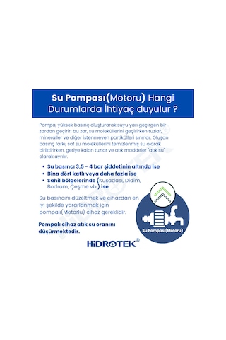 Hidrotek EA Water Hidrojen Ph 9,5 Canlı Su Üreten Su Arıtma Cihazı