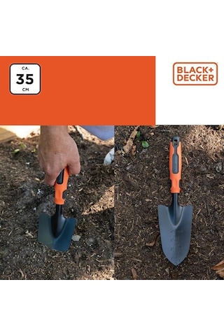Black&decker Bxgtto7045 Bahçe Küreği Yelpaze Tipi 35,5 Cm