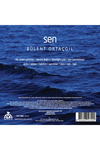 Bülent Ortaçgil - Sen CD