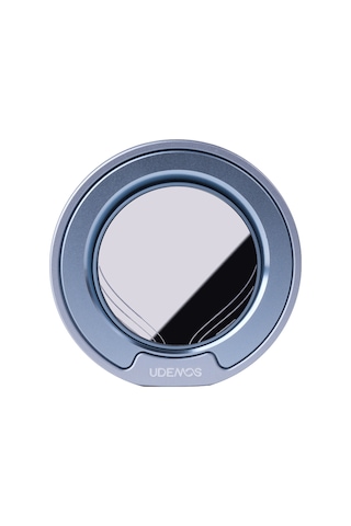 Udemos Freedom Serisi Freeflow 360 Derece Dönebilen Magnetik Ring Stand Telefon Tutucu Mavi