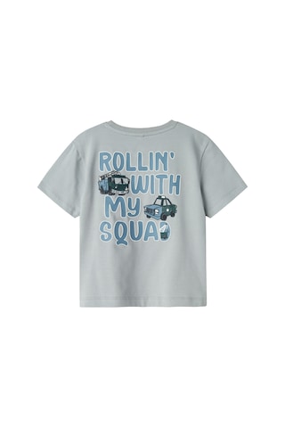 Name It Nmmdrew Nreg Ss Top Box Mavi Erkek Çocuk Kısa Kol T-shirt Mavi