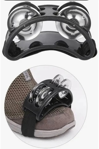 Ayak Zili Kaliteli Lastikli Her Ayağa Uyumlu Ritim Aleti