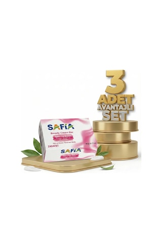 Safia Güzellik Sabunu Zarafet Kadınlar İçin 3x90 Gr Diğer