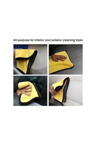 Yünlü Hassas Araba Yıkama Ve Temizlik Bezi Çok Renkli