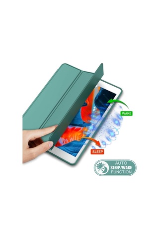Apple Uyumlu iPad 9. Nesil 10.2" 2021 Kılıf Kalem Bölmeli Smart Case A26