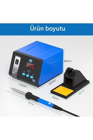 Sunline 969d Isı Ayarlı 75w Havya İstasyonu