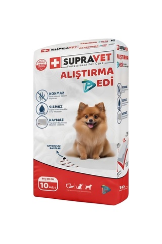 Supravet Köpek Çiş Eğitim Pedi 60x90 Cm 10'lu