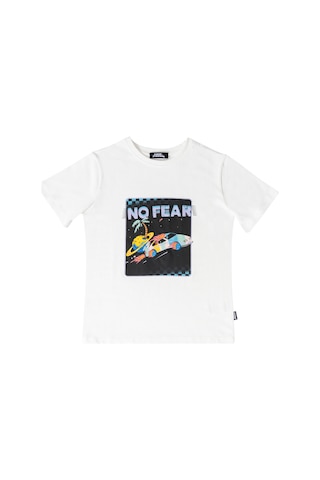 No Fear Nfr-b500337 Erkek Çocuk Tişört Beyaz