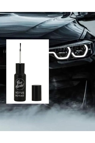 Ayrex Bmw Renk Uyumlu Carbon Black - Kod: 416 Rötüş Boyası 25ml. Siyah