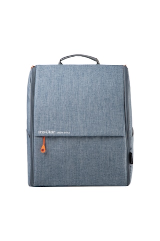 Geekyou 300d Polyester Çift Omuzlu Bebek Çanta - Su Geçirmez, Geniş Hafıza, Bebek Arabası Askısı + Bez Değişim Matı + Islak Çanta - Mavi Kot Mavi