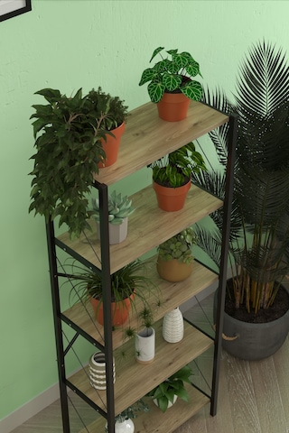 Modern, Şık Ve Dekoratif 5 Gözlü Raf