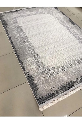 Padişah Halı Santo 60474 095 Serisi Akrilik Salon Oturma Yatak Odası Halısı Gri