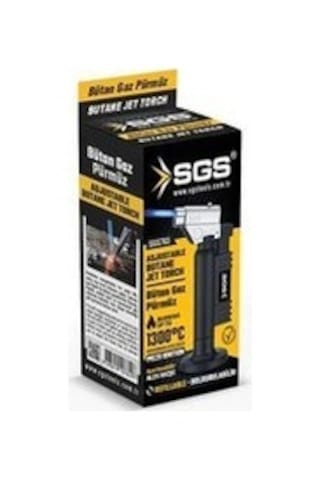 Sgs Jet Torch Pürmüz Çakmak Tipi 1300 C Siyah