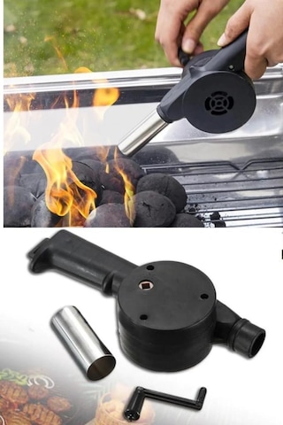 Barbekü Soba Semaver Odun Kömür Tutuşturucu Mangal Fanı