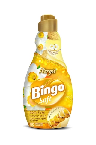 Bingo Soft Konsantre Çamaşır Yumuşatıcısı 1440 Ml Nergis Ve Manolya 2'li Set