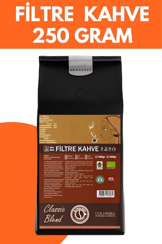 Bonacres Klasik Filtre Kahve 250 G