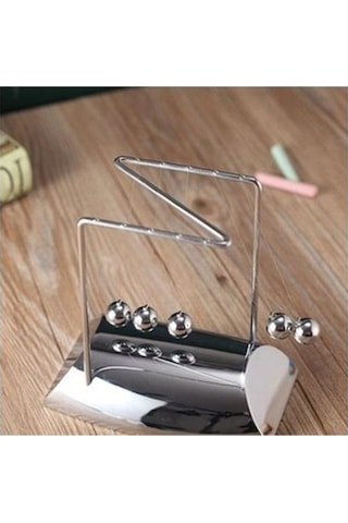 Kişiye Özel Newton Denge Topları Büyük Boy Newtons Cradle
