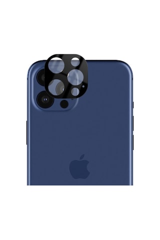 Apple Uyumlu iPhone 12 Pro Max 6.7" 3D Full Kaplama Tempered Cam Kamera Koruyucu