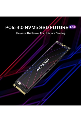 Hiksemi Future Lite 1TB 7300MB/s - 6350MB/s Gen4x4 PCI-e NVMe M.2 2280 SSD