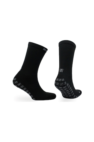Norfolk Lizard Multi-sport Kaydırmaz Tabanlı Spor Çorabı - Siyah