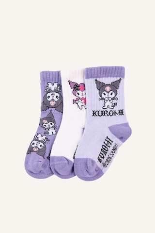 Defacto Hello Kitty 3lü Uzun Çorap Kız Bebek H5563a5nskr1 Çok Renkli-kr1