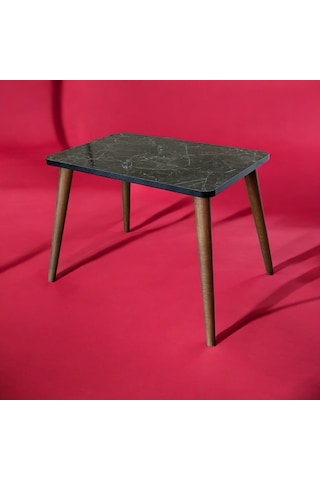 Skm-01 Portatif, Taşınabilir Kamp, Piknik, Seyehat Masası,-m Siyah