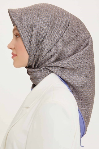 Armine Sura İpek Eşarp 8733d-36 Mavi
