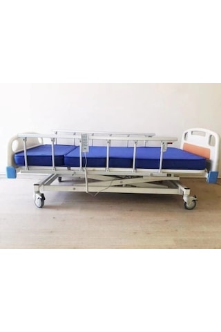 3 Motorlu Asansör Özellikli Hasta Karyolası Yüksekliği Ayarlanabilir, Konforlu Ve Güvenli Kullanım