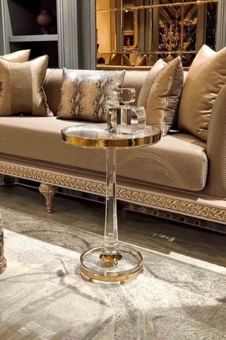 Dulda Akrilik Polaris Sehpa Şeffaf