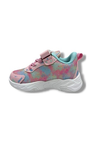 Cakgo Kuromi 724-26 Anorak Parlak Deri Anatomik Kız Çocuk Sneaker Pembe Yeşil 31-35 Pembe