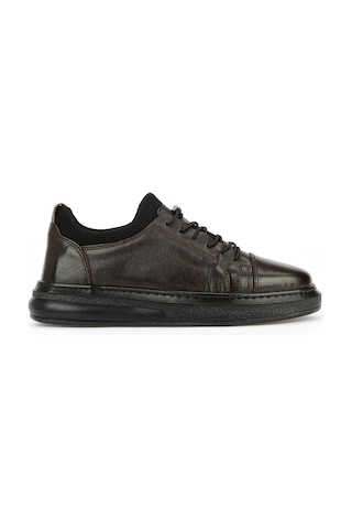 Ziya Erkek Hakiki Deri Sneaker 161423z79 Kahve 161423z79 300 40